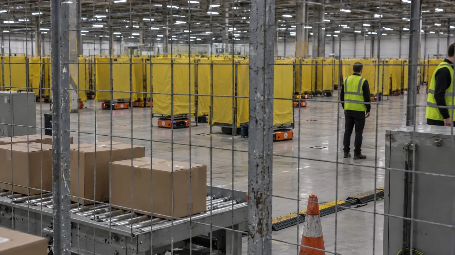 2 000 robots pour 350 salariés : à Beauvais, le nouvel entrepôt Amazon vise 800 CDI d'ici la fin de l'année