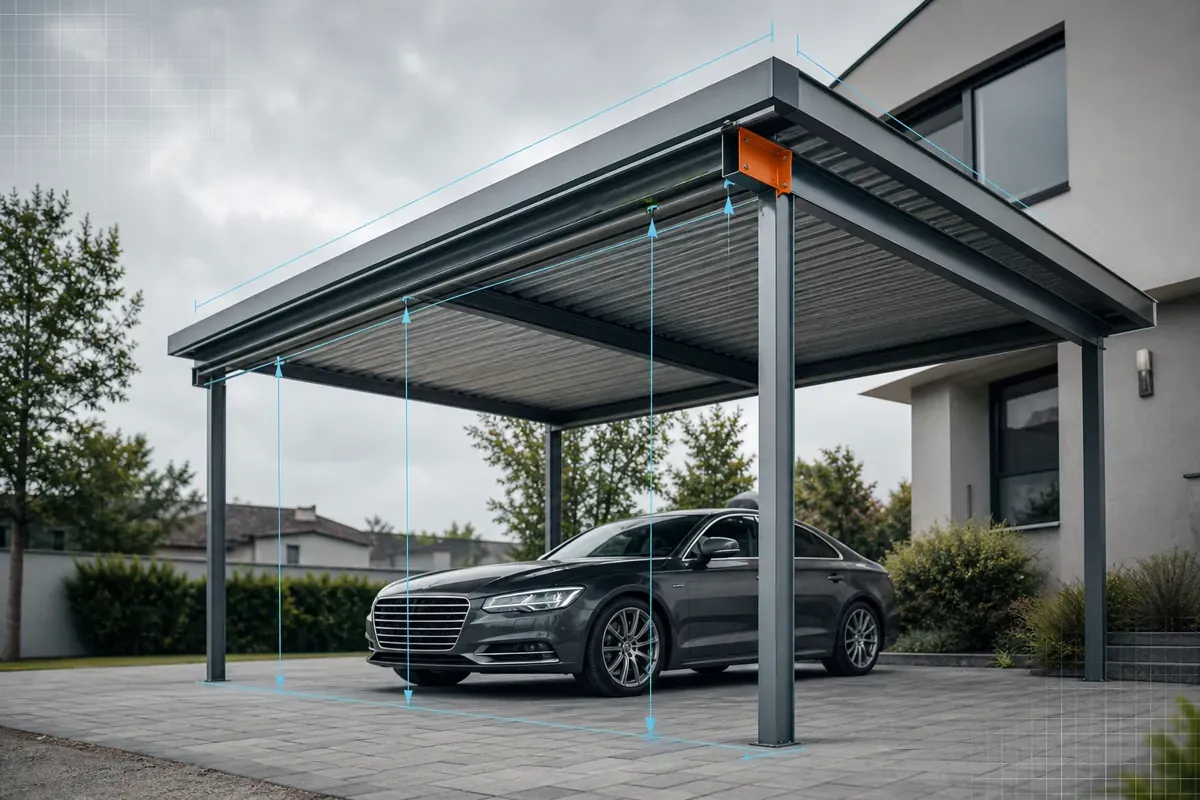 Carport adossé ou autoporté : lequel choisir ?