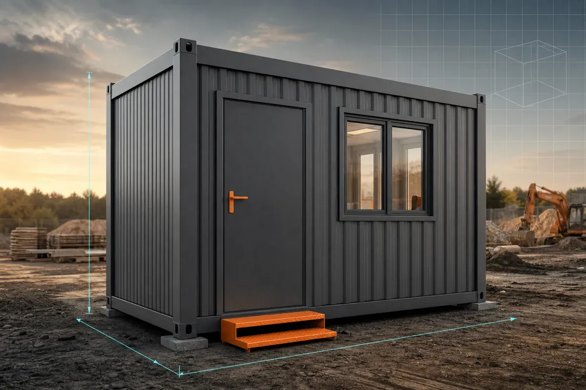 Container bureau de chantier : location, achat et aménagement