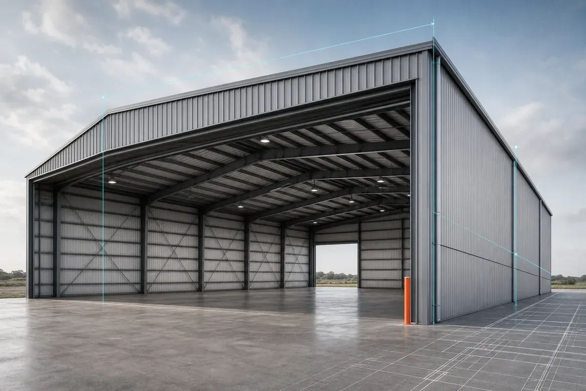 Hangar de stockage : prix au m² et solutions