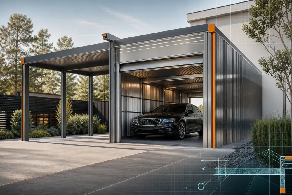 Garage & carport